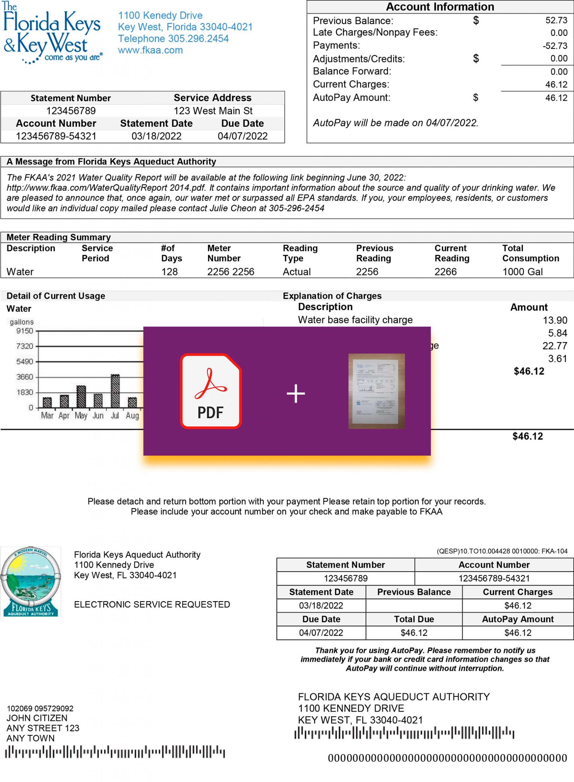 Florida utility bill