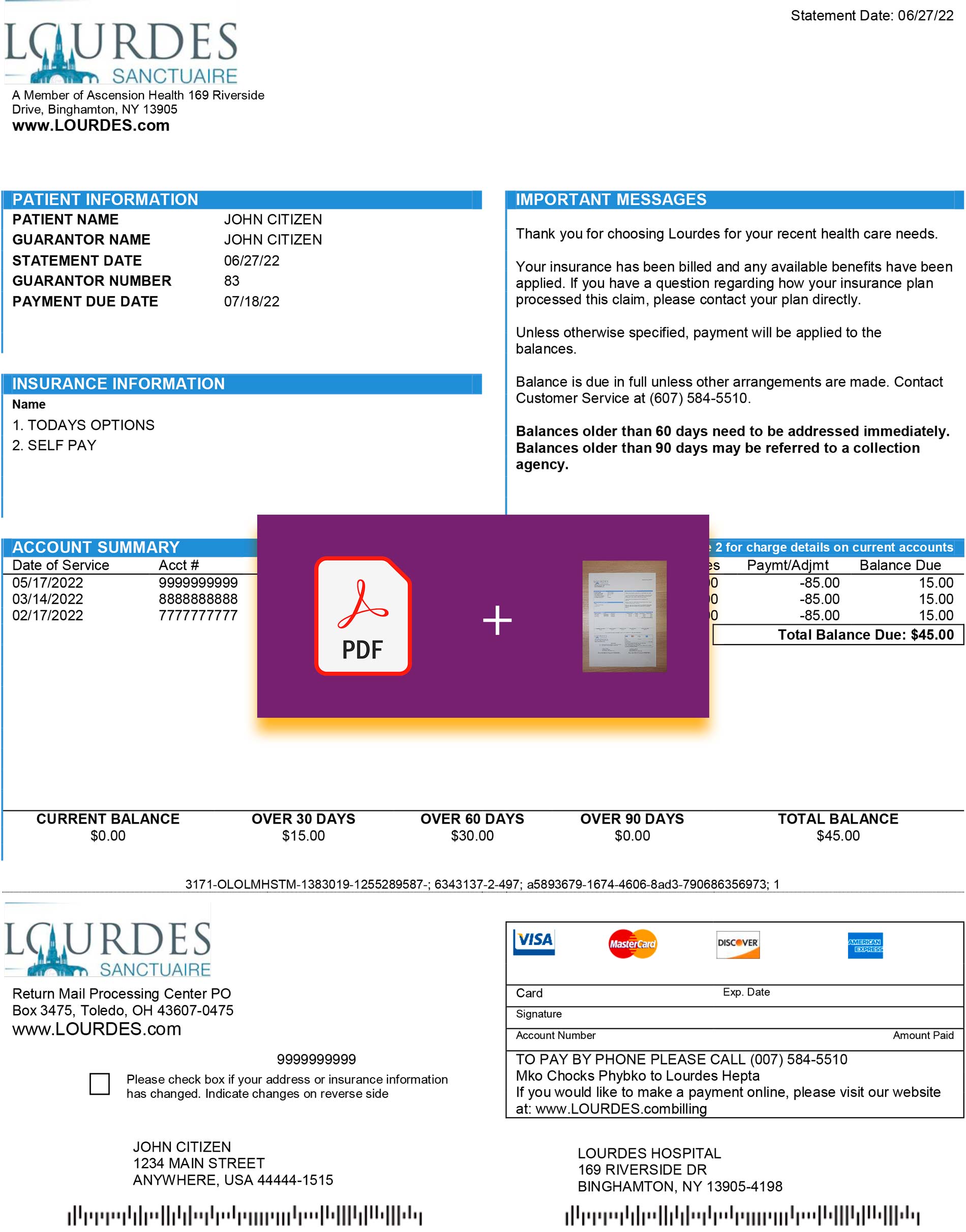 new york utility bill for proof of address