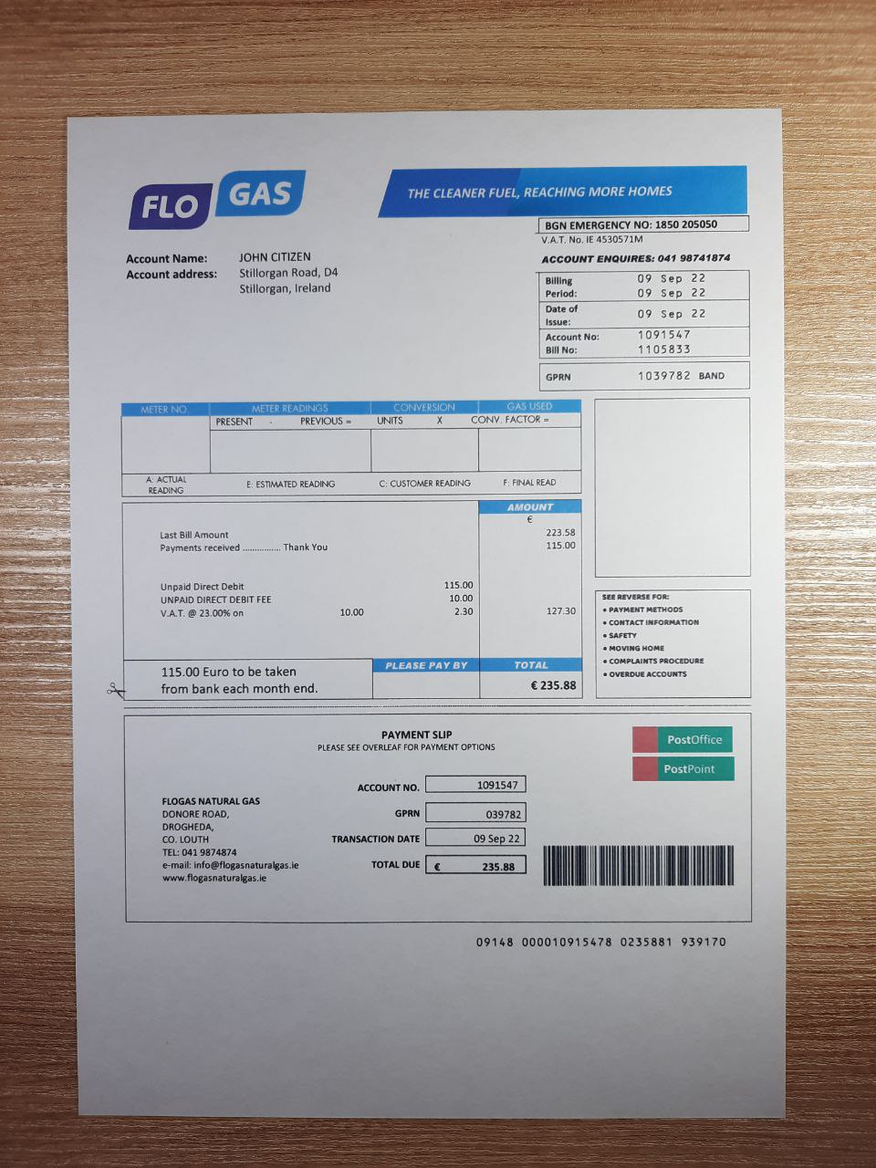 Ireland Flogas Natural Gas