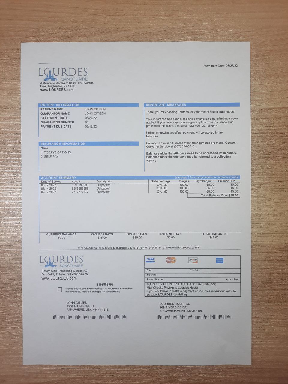 new york utility bill pdf