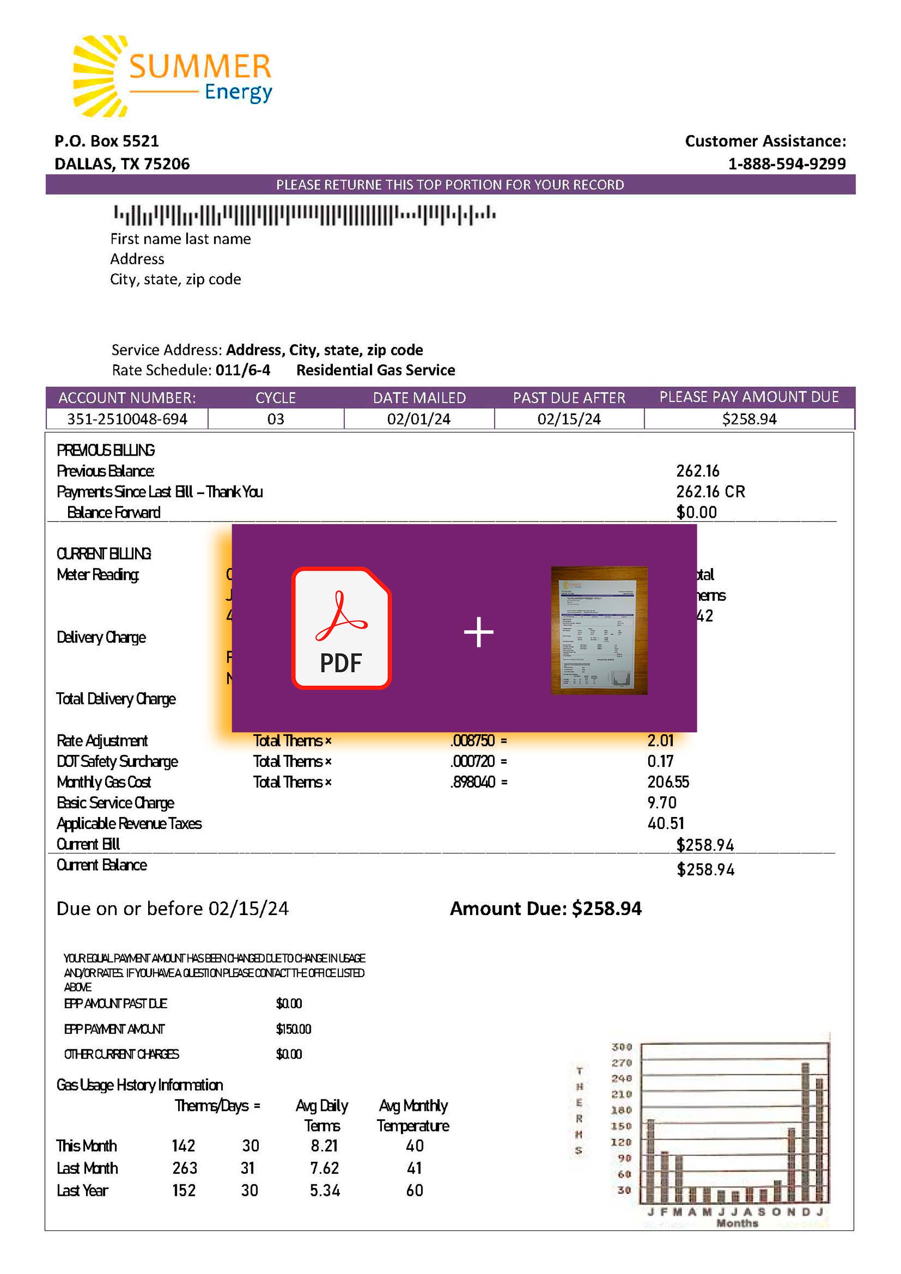 {State} Summer Energy utility file with verification stamp – ready to use