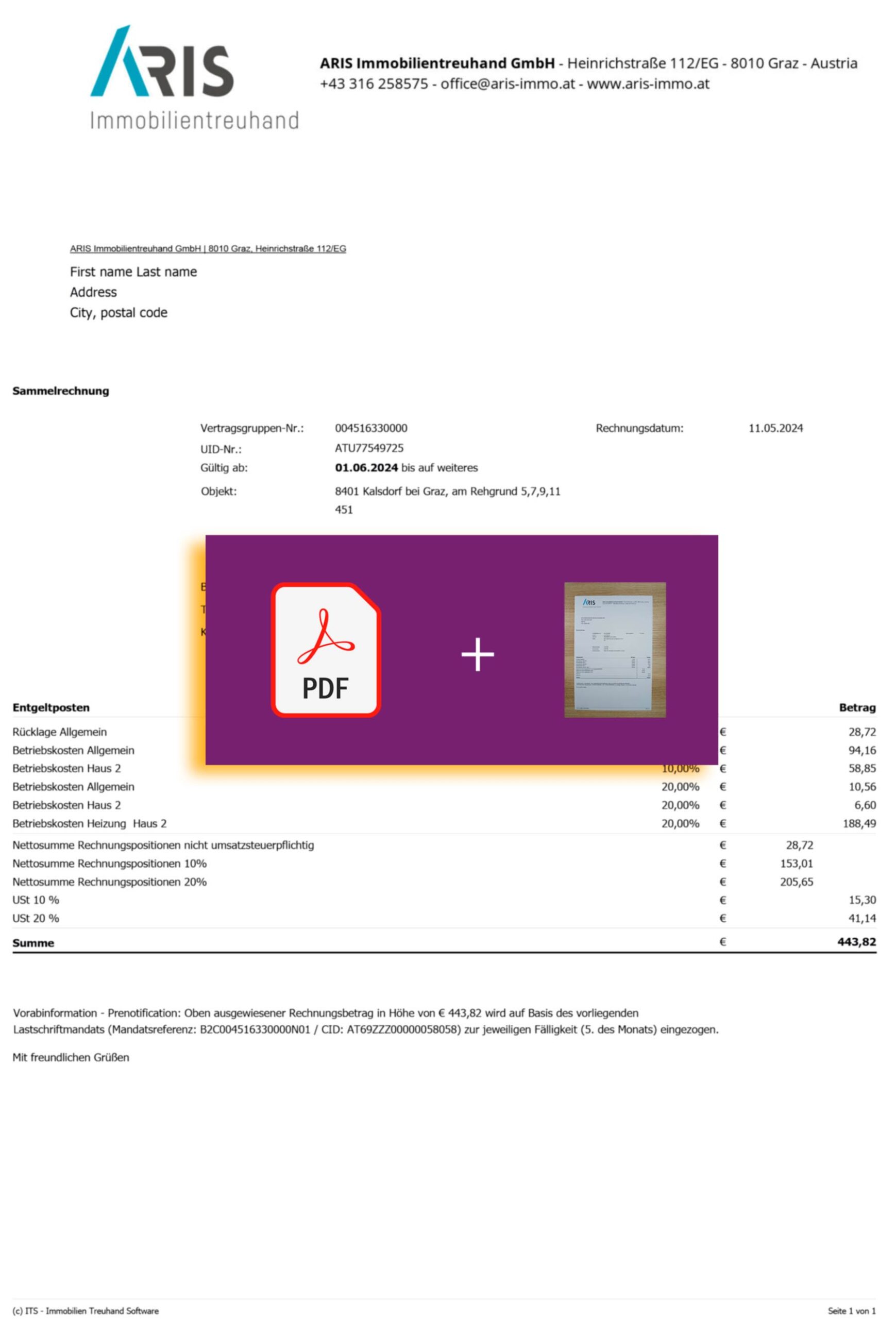 {State} {Provider} utility file with verification stamp – ready to use