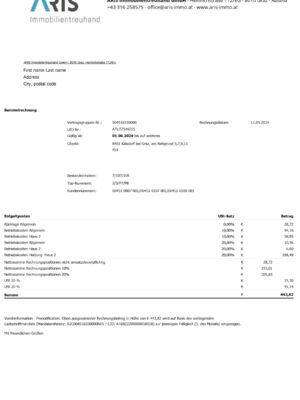 Editable {utility type} bill template – {State} {Provider} sample in PDF