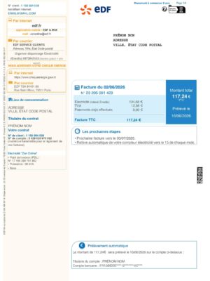 New Template France edf